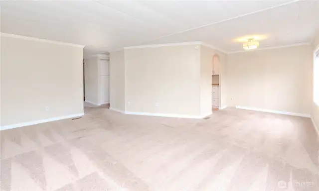 Large living area.
