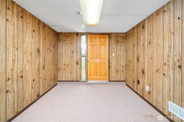 Heated office in Garage