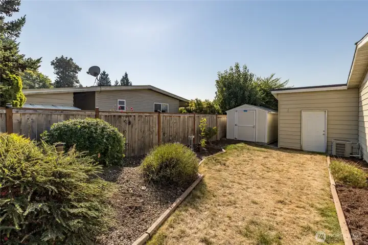 FULLY-FENCED BACK YARD!! Only a few homes in Rio Verde have a fully-enclosed yard. Note the Tuff Shed in addition to the attached storage room!