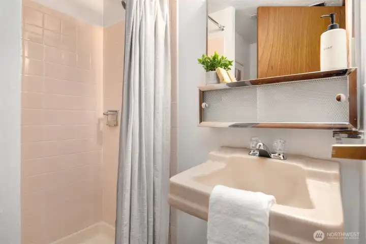 3/4 bath lower level