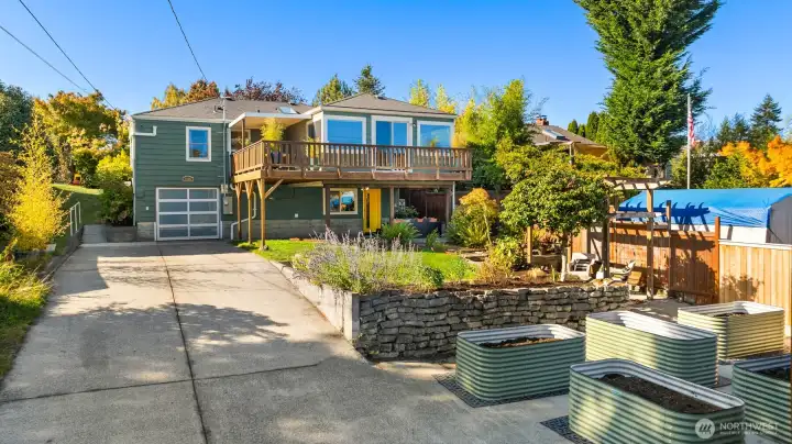 Lots of off street parking, plus attached garage