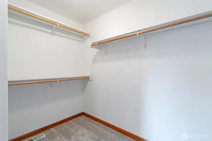 Walk-In Closet for Primary Bedroom