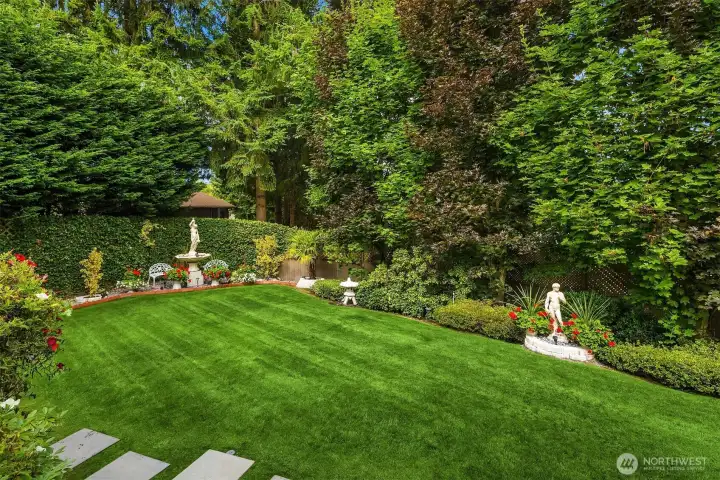 Private Back Yard