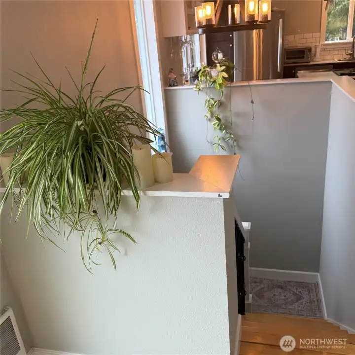 This home has a lot of light going into it!