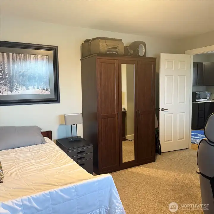 Another bedroom or hang out area downstairs.