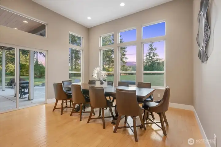 Dining Room with exit to Patio
