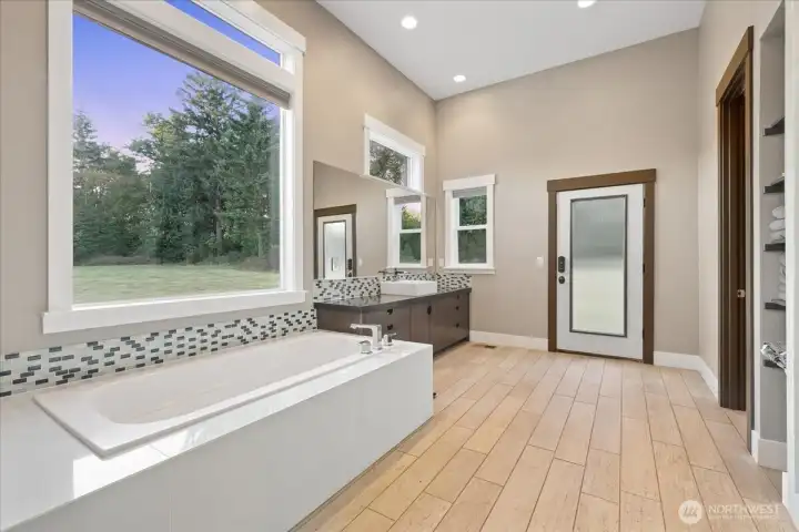 Primary Suite with walk-in shower