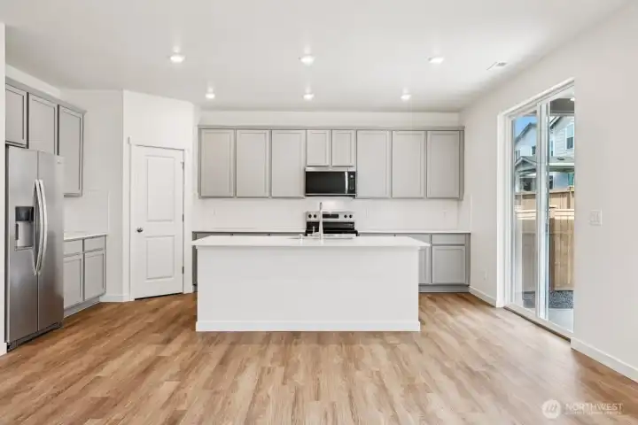 Photo is of a 2605 plan in another KB Home location; options and colors may vary based on your selections and may include options and features that are not reflected in the list price. Depictions of home, layout, location or other features/options, colors and color scheme, materials, fixtures, etc. are for showing purposes only and may not be included in the purchase price and availability may vary.