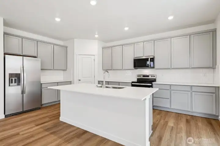 Photo is of a 2605 plan in another KB Home location; options and colors may vary based on your selections and may include options and features that are not reflected in the list price. Depictions of home, layout, location or other features/options, colors and color scheme, materials, fixtures, etc. are for showing purposes only and may not be included in the purchase price and availability may vary.