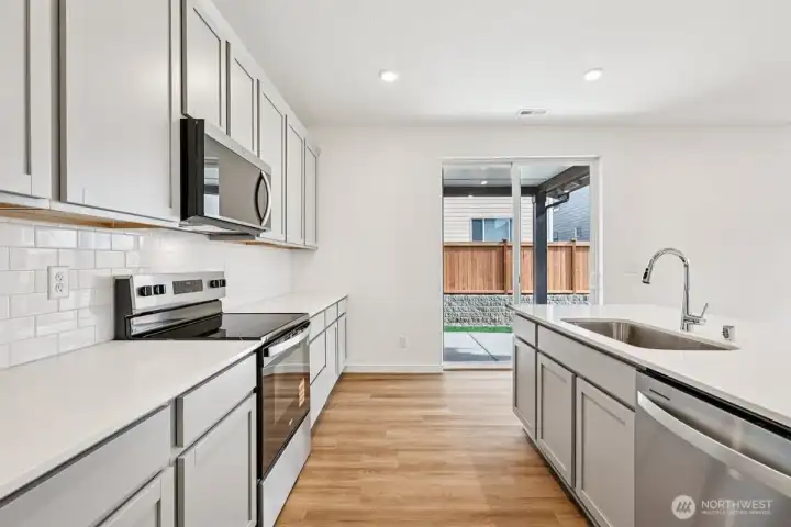 Photo is of a 2605 plan in another KB Home location; options and colors may vary based on your selections and may include options and features that are not reflected in the list price. Depictions of home, layout, location or other features/options, colors and color scheme, materials, fixtures, etc. are for showing purposes only and may not be included in the purchase price and availability may vary.