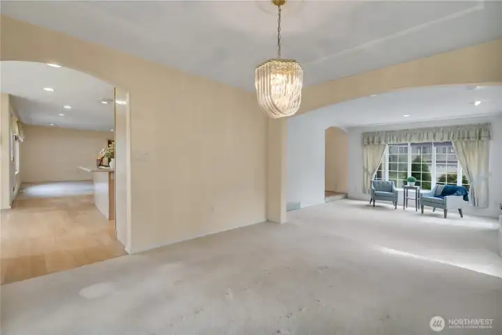 Another view from the dining room