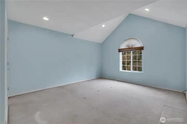 Spacious bedroom #2 upstairs