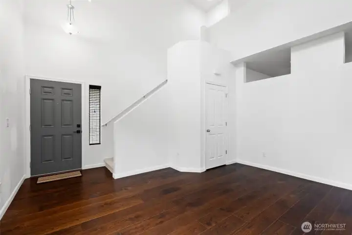 18' ceilings as you enter