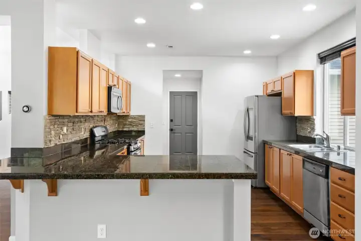 Plenty of countertop space