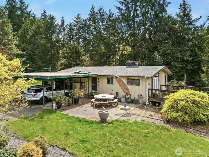 Existing home in great shape.