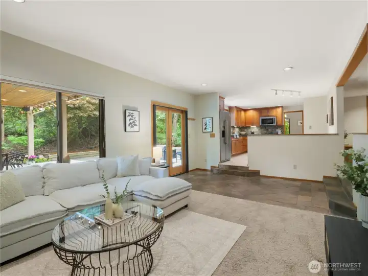 Comfortable everyday living spaces filled with natural light