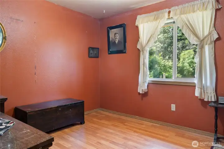 Bedroom 1 looks to the front of the home.
