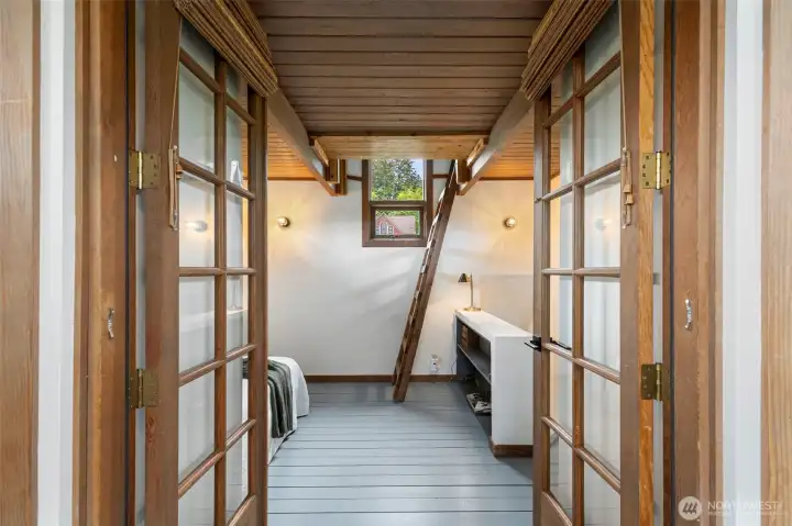 View of second bedroom area. View of second bedroom area.