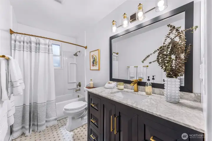 Full bath on main floor