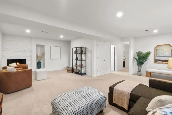 Additional living space perfect for relaxation, hobbies, or entertaining.