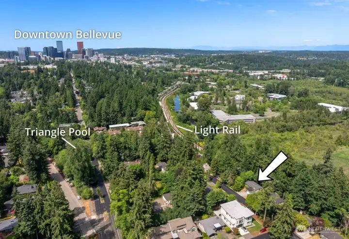 Ideally situated in coveted Enatai, just moments from Light Rail, I-90, downtown Bellevue, Seattle, and everyday conveniences.
