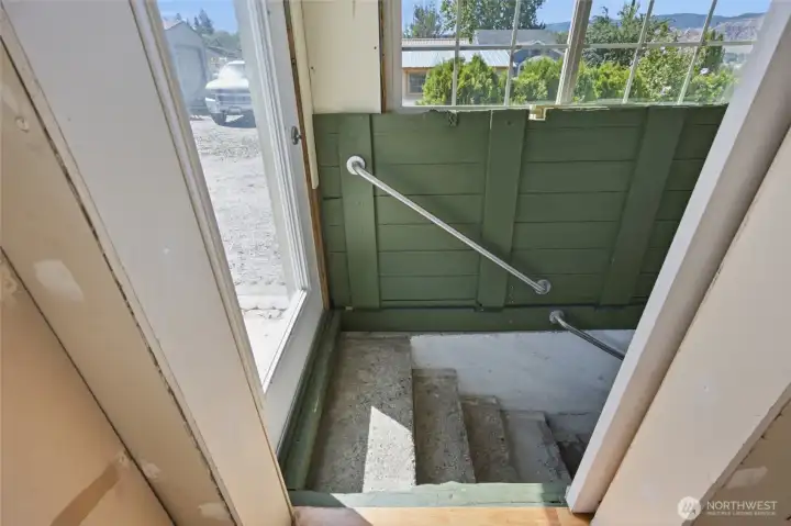 Basement stairs Basement stairs