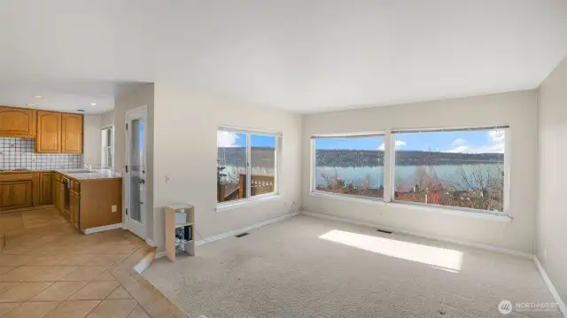 Family Room with great views