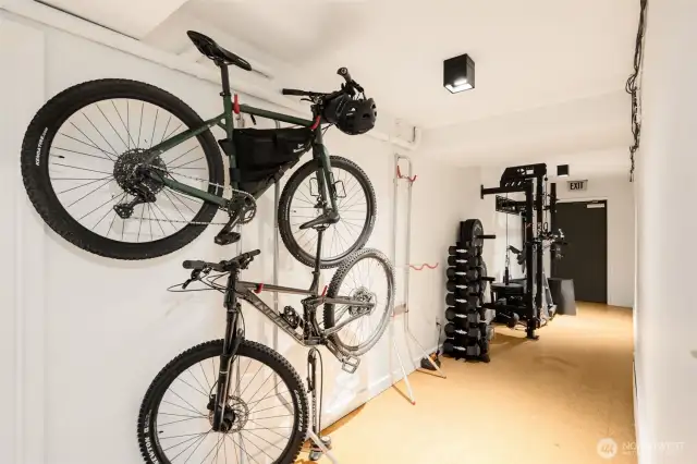 Secure bike Storage