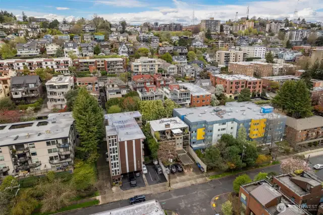 Queen Anne, looking North.