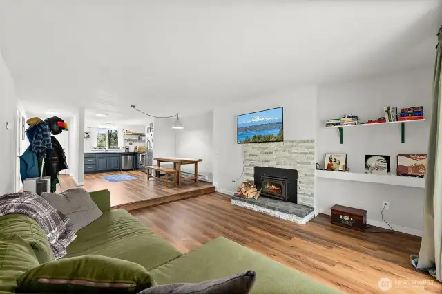 Unit A Living Room