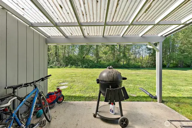 Unit A Covered Patio