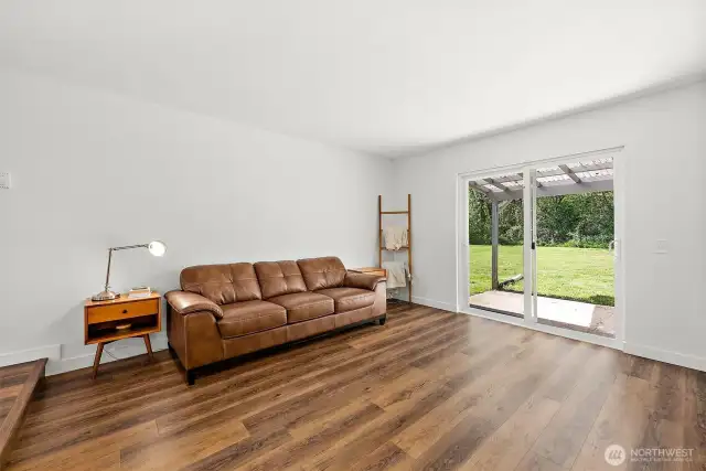 Unit B Living Room