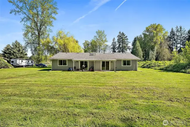 Spacious Backyard
