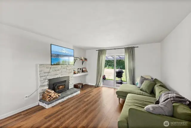 Unit A Living Room