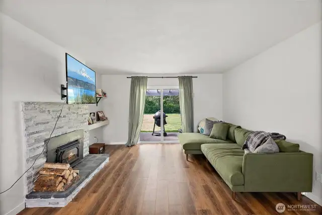 Unit A Living Room