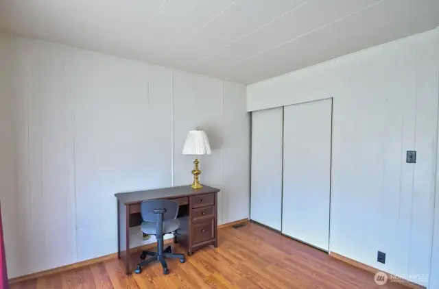 Plenty of closet space in 2nd bedroom.