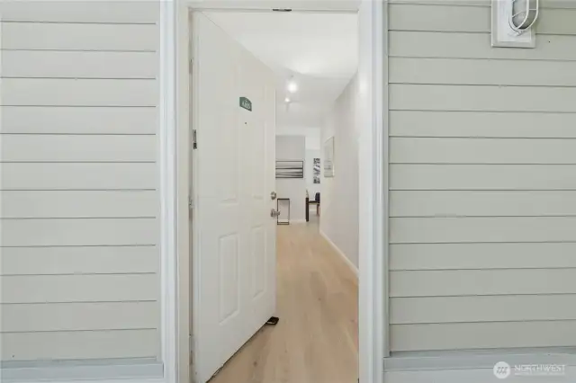 Condo entrance