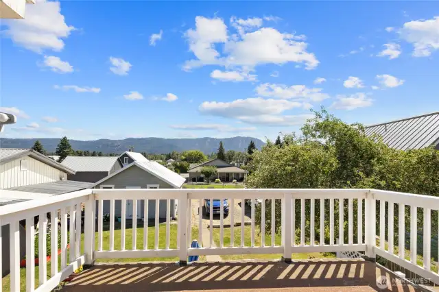 Upper Deck off Bedroom