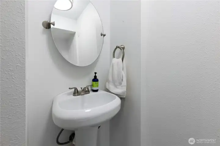 Half bath on main