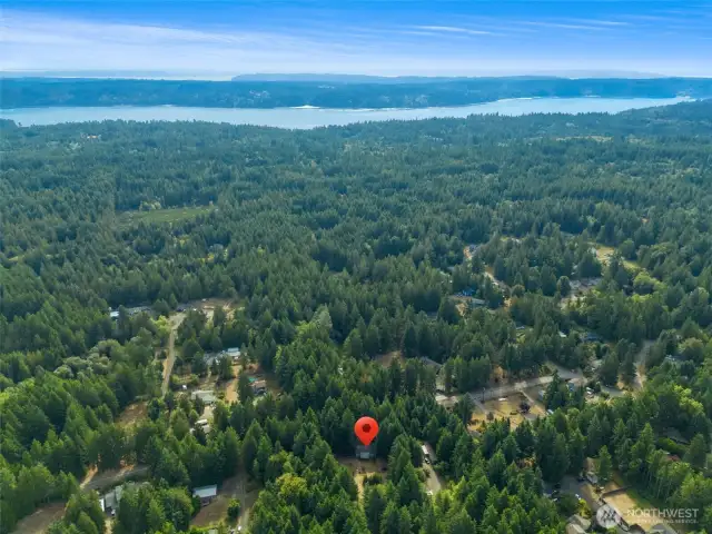 Peace and privacy surround you at this great acreage!