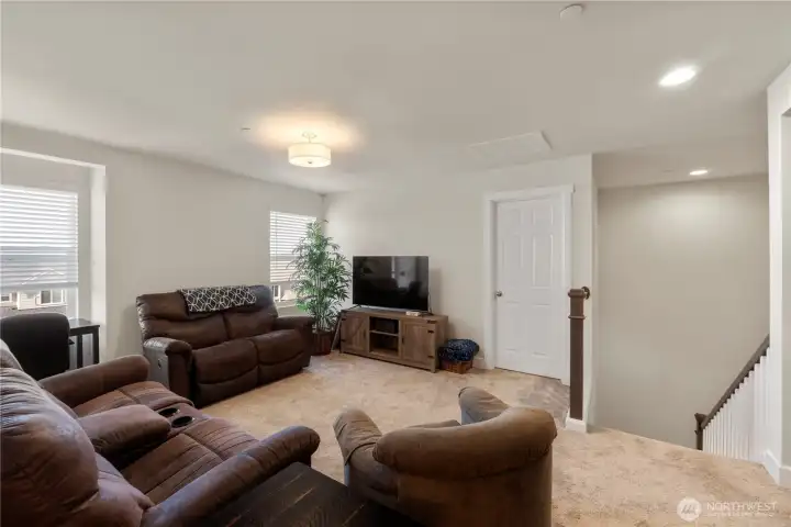Upstairs bonus room.