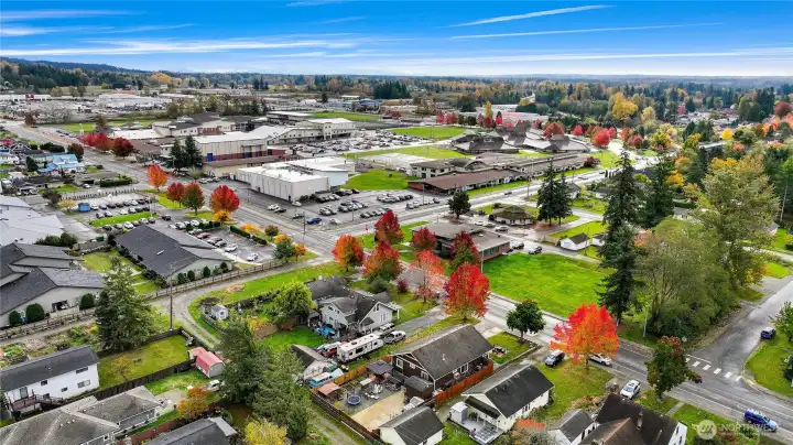 One block from all Blaine Schools