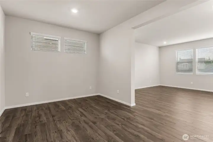 Huge Dining Room. Photo's are for representational purposes only. Colors and finishes may differ.