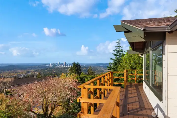 You'll feel on top of the world from this breathaking vantage point.