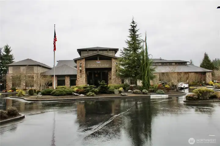 The spacious Jubilee Lodge clubhouse allows homeowners to take advantage of the many on-site amenities to include the Hawks Prairie Golf Course, social clubs, swimming pool, exercise classes, state of the art gym, and private beach access all designed to offer residents an active, satisfying 55+ lifestyle.