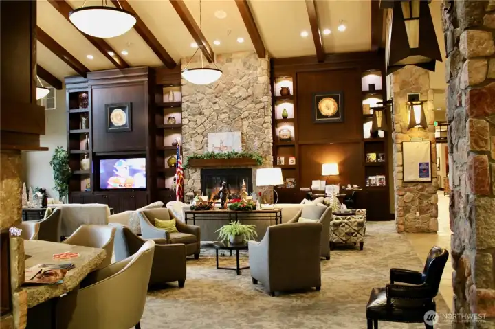 Jubilee's clubhouse is spacious, inviting and full of opportunities to connect with other residents and/or get involved with the numerous social and club opportunities.