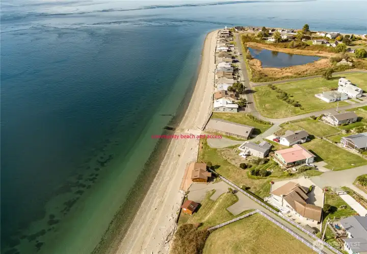 Community beach access for Lighthouse Shores