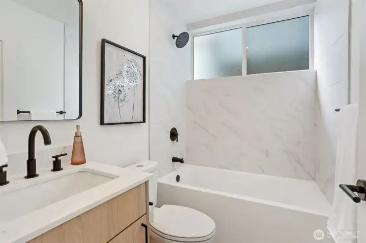 Main floor full bath