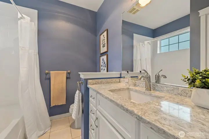 Beautifully remodeled primary bathroom