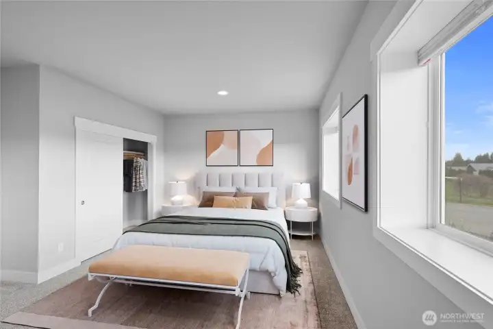 Bedroom 2 (virtually staged)